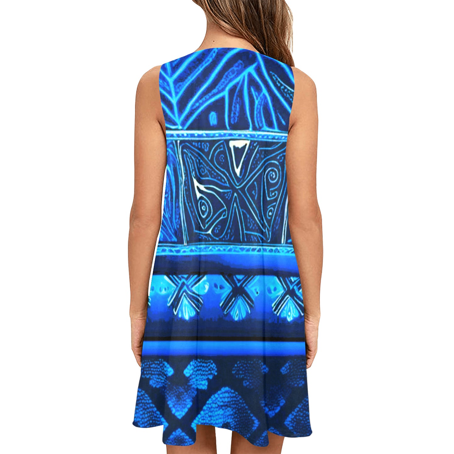 Women's Sleeveless A-Line Pocket Dress - 5 Styles