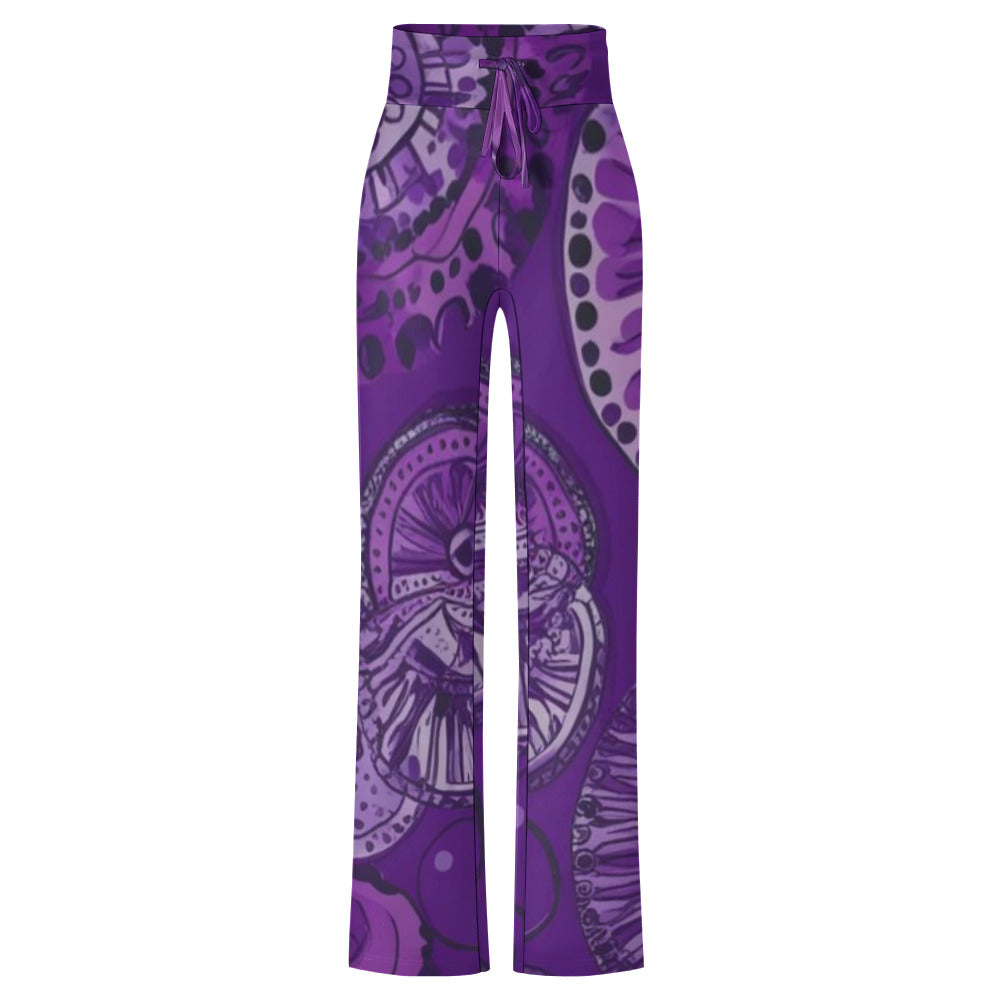 Styled Straight Lace-Up Yoga Pants - 5 Styles Availabe