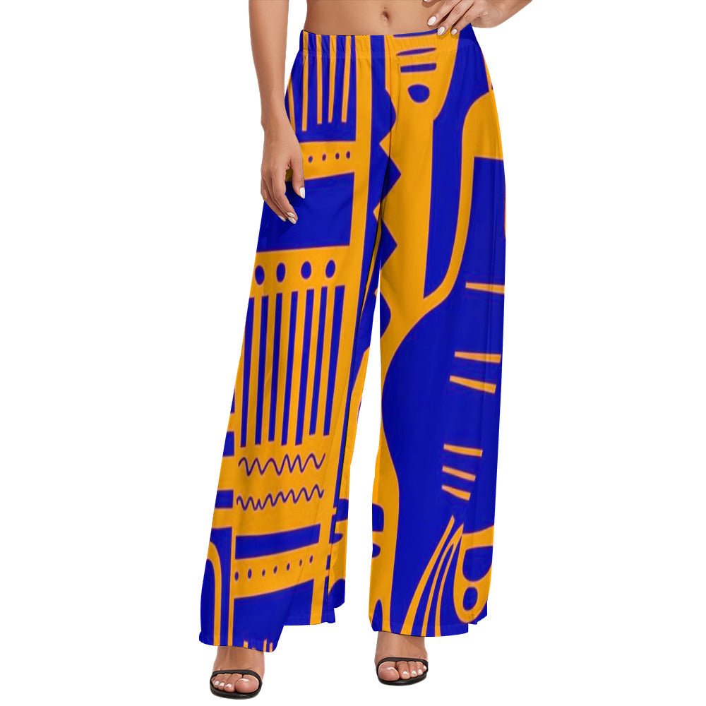 Women's Wearable Art Wide Leg Pants