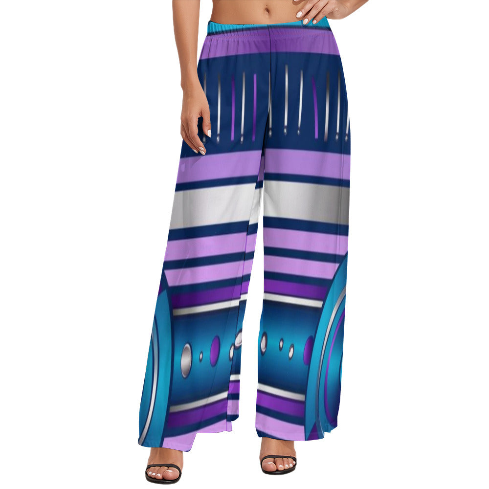Women's Wearable Art Wide Leg Pants