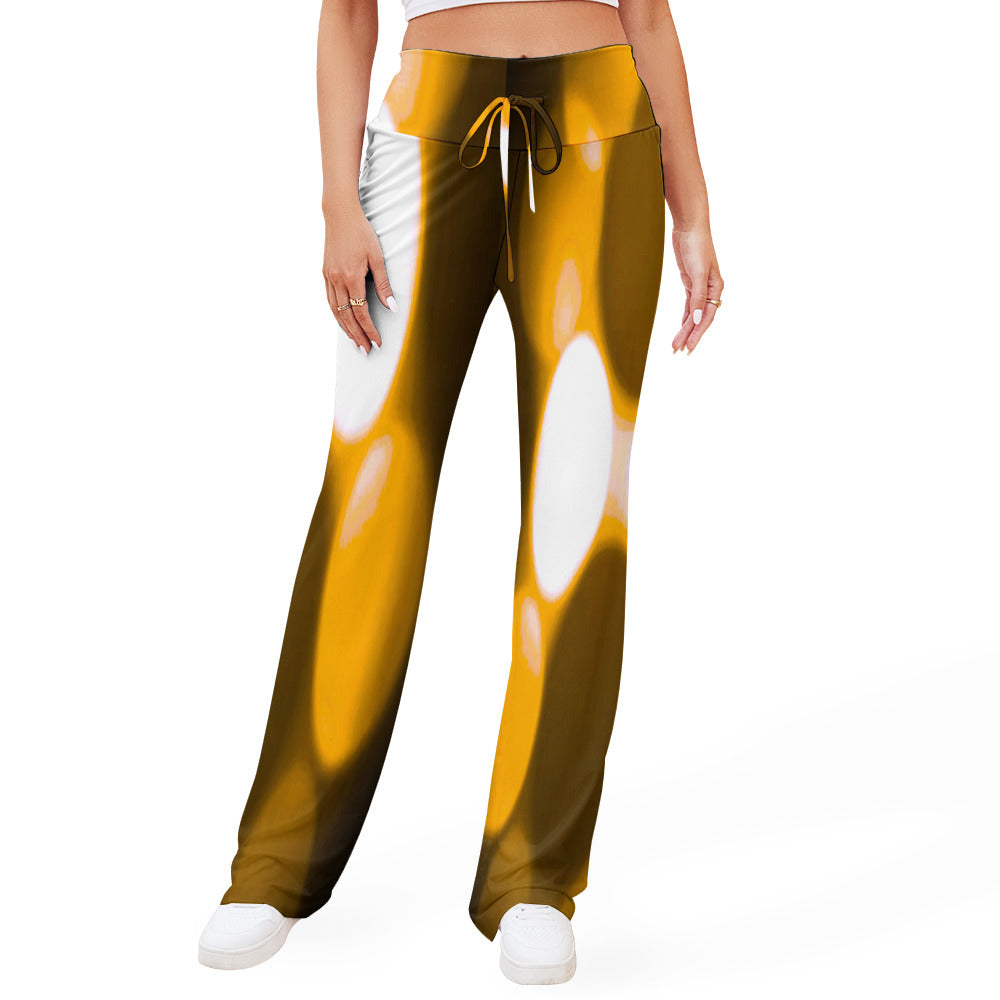 Styled Straight Lace-Up Yoga Pants - 5 Styles Availabe