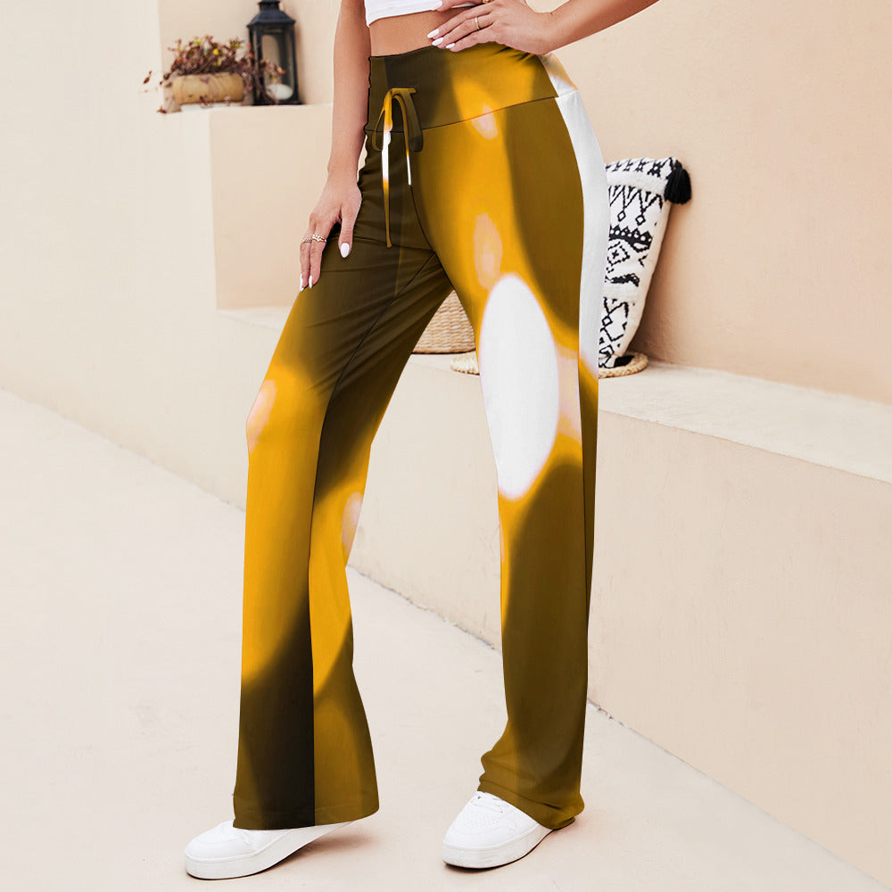Styled Straight Lace-Up Yoga Pants - 5 Styles Availabe