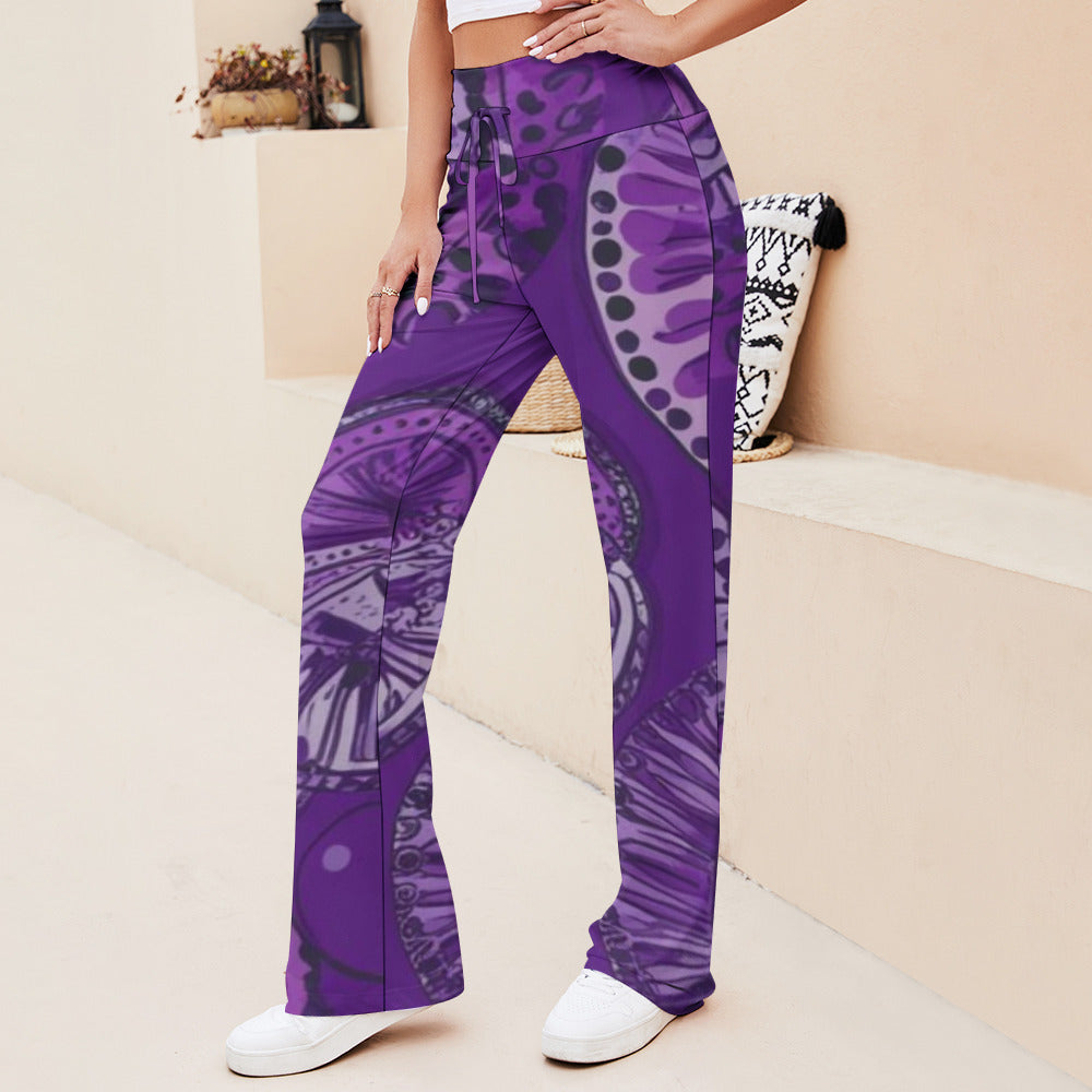 Styled Straight Lace-Up Yoga Pants - 5 Styles Availabe