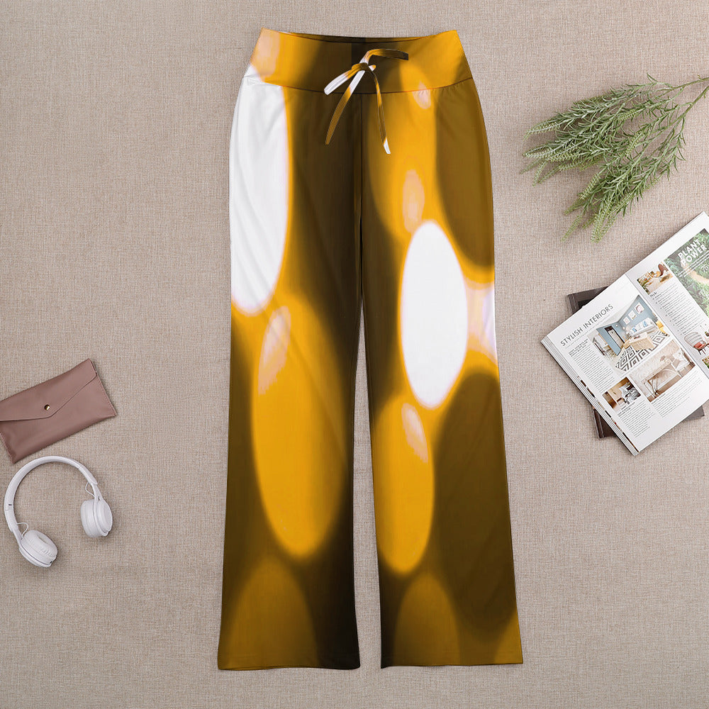 Styled Straight Lace-Up Yoga Pants - 5 Styles Availabe
