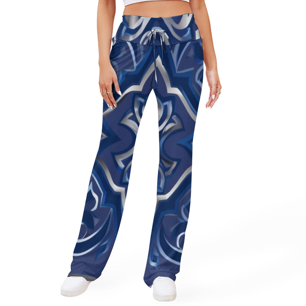 Styled Straight Lace-Up Yoga Pants - 5 Styles Availabe