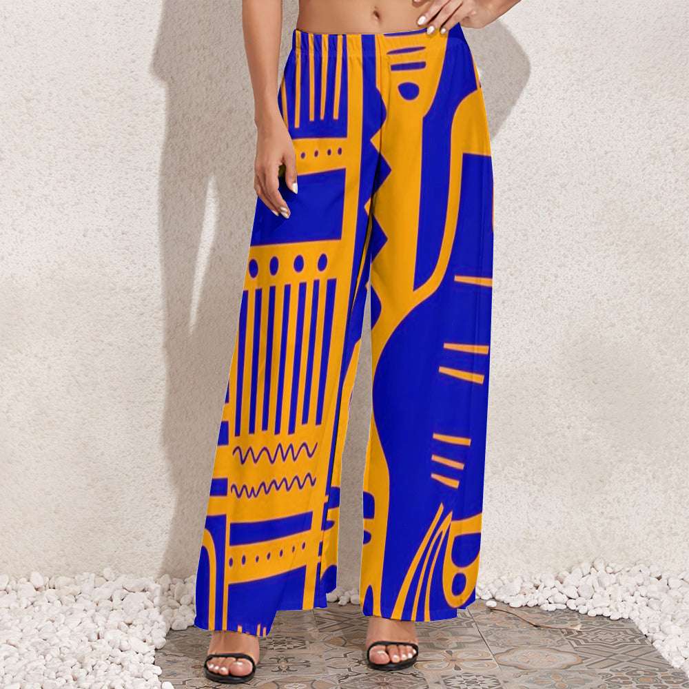 Women's Wearable Art Wide Leg Pants