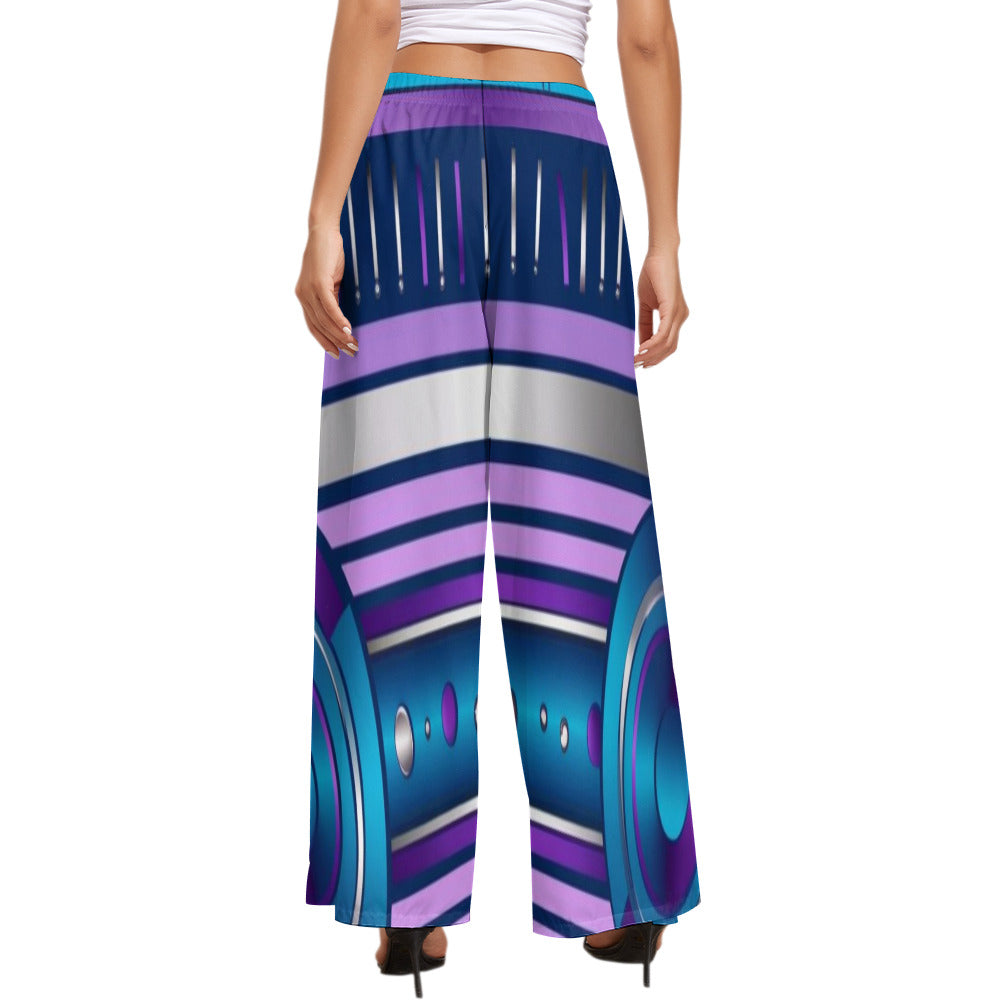 Women's Wearable Art Wide Leg Pants