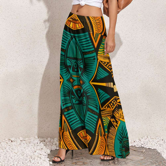 Women's Wearable Art Wide Leg Pants
