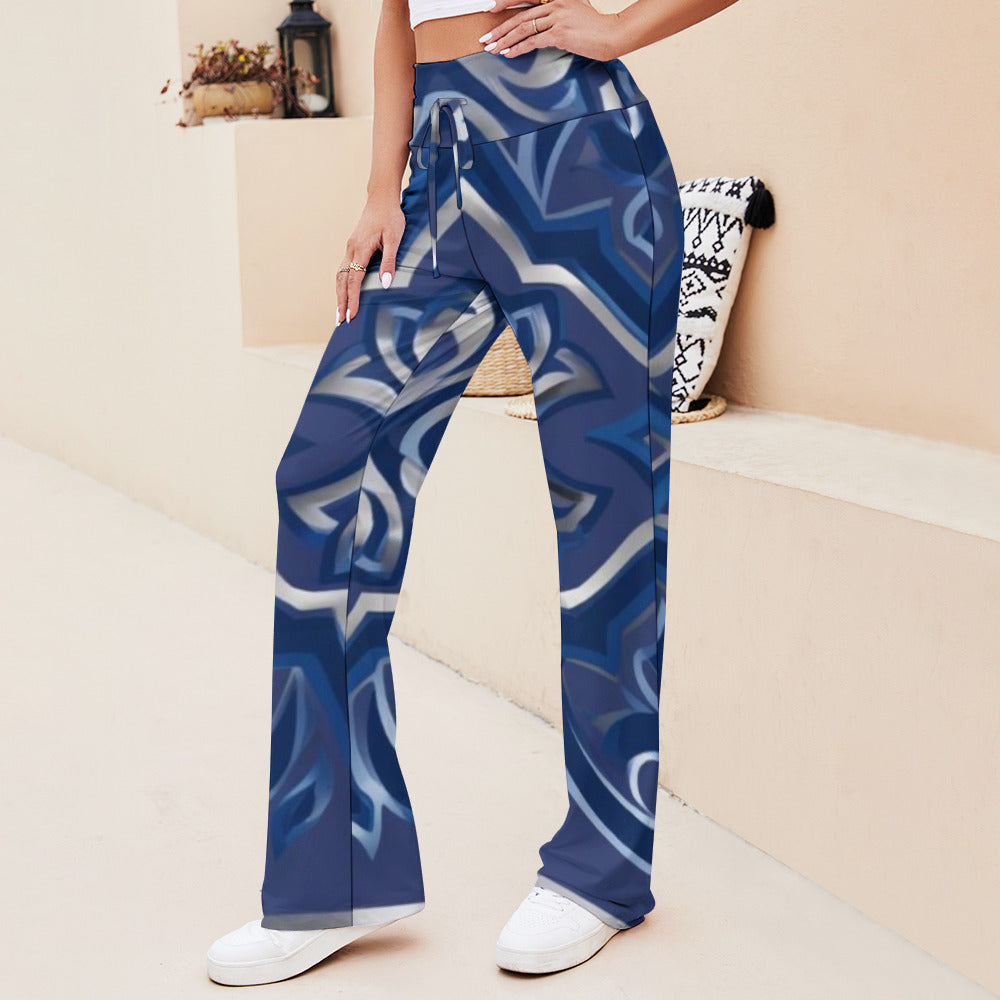 Styled Straight Lace-Up Yoga Pants - 5 Styles Availabe