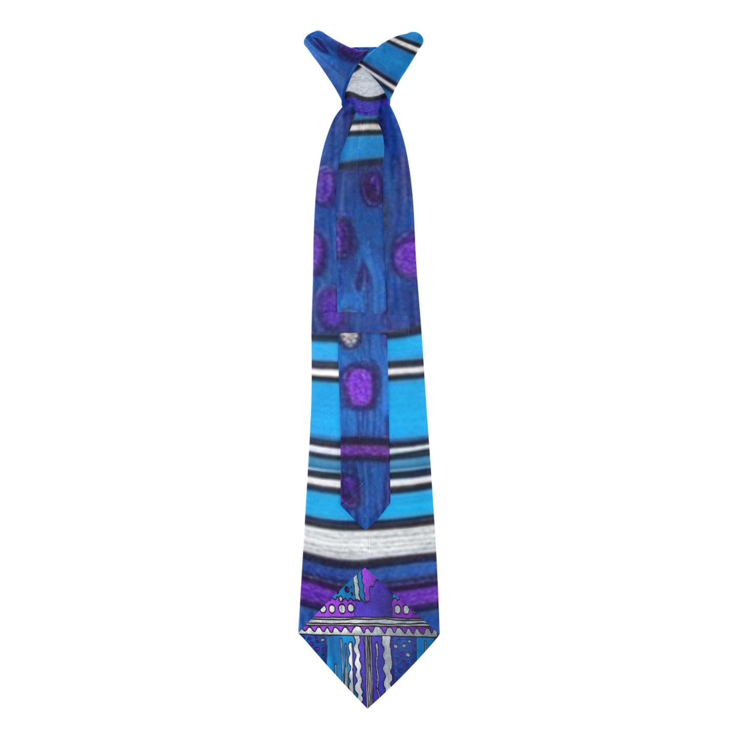 Custom Designed Necktie with Your Hidden Photo - Peekaboo Tie