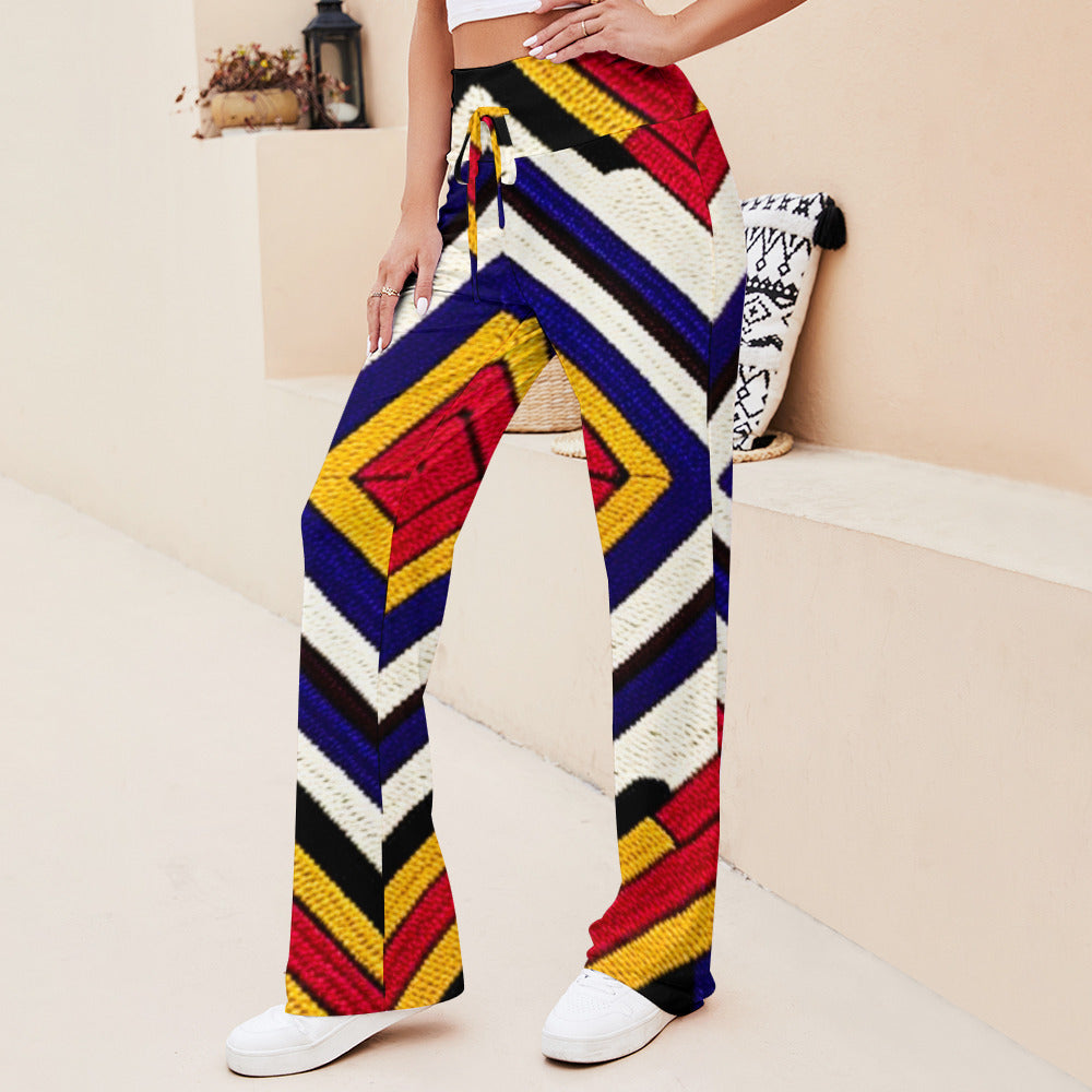 Styled Straight Lace-Up Yoga Pants - 5 Styles Availabe