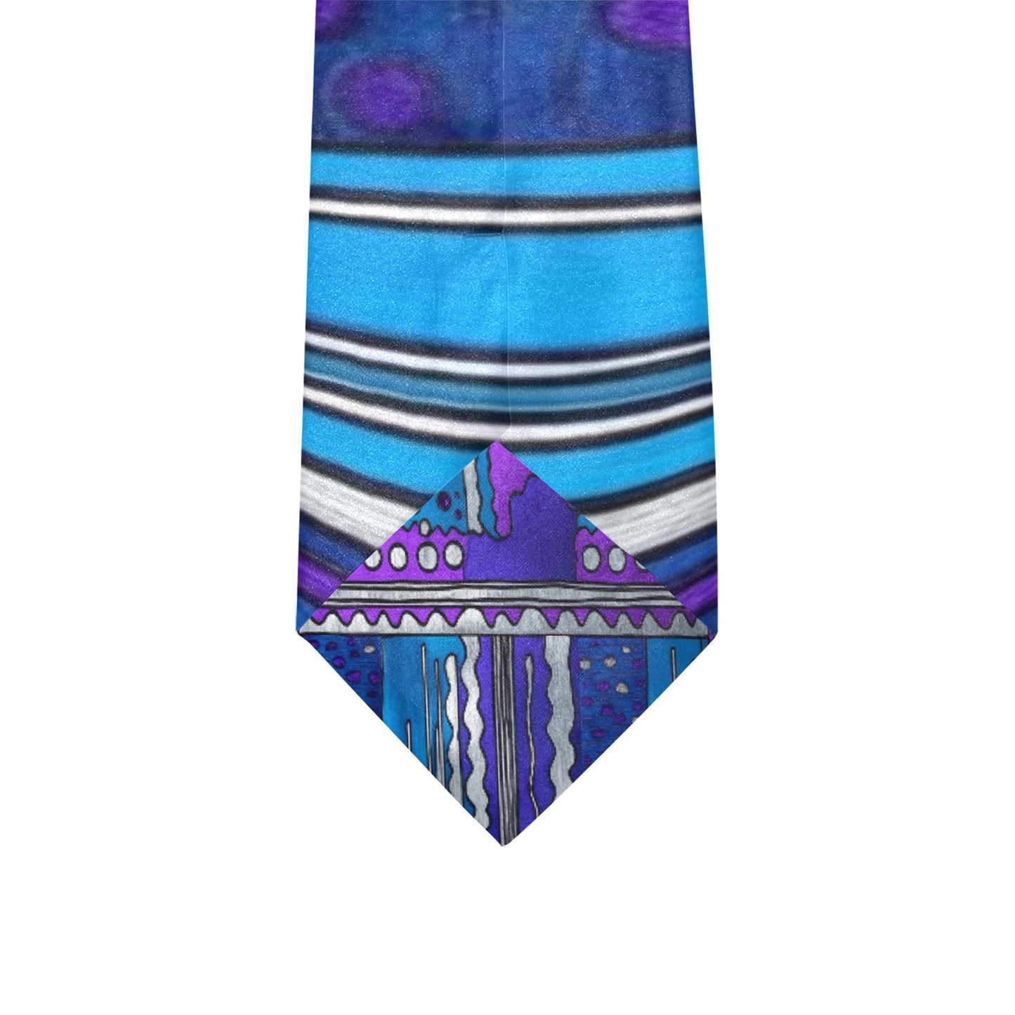 Custom Designed Necktie with Your Hidden Photo - Peekaboo Tie