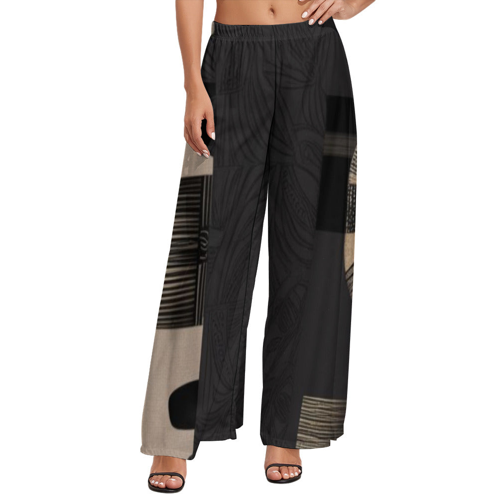 Women's Wearable Art Wide Leg Pants